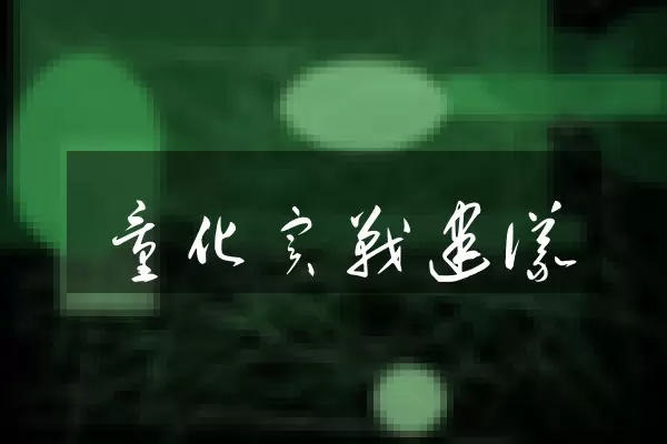 量化实战建议