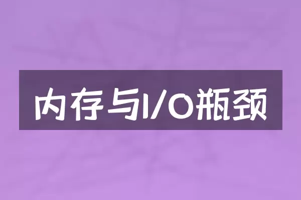 内存与I/O瓶颈